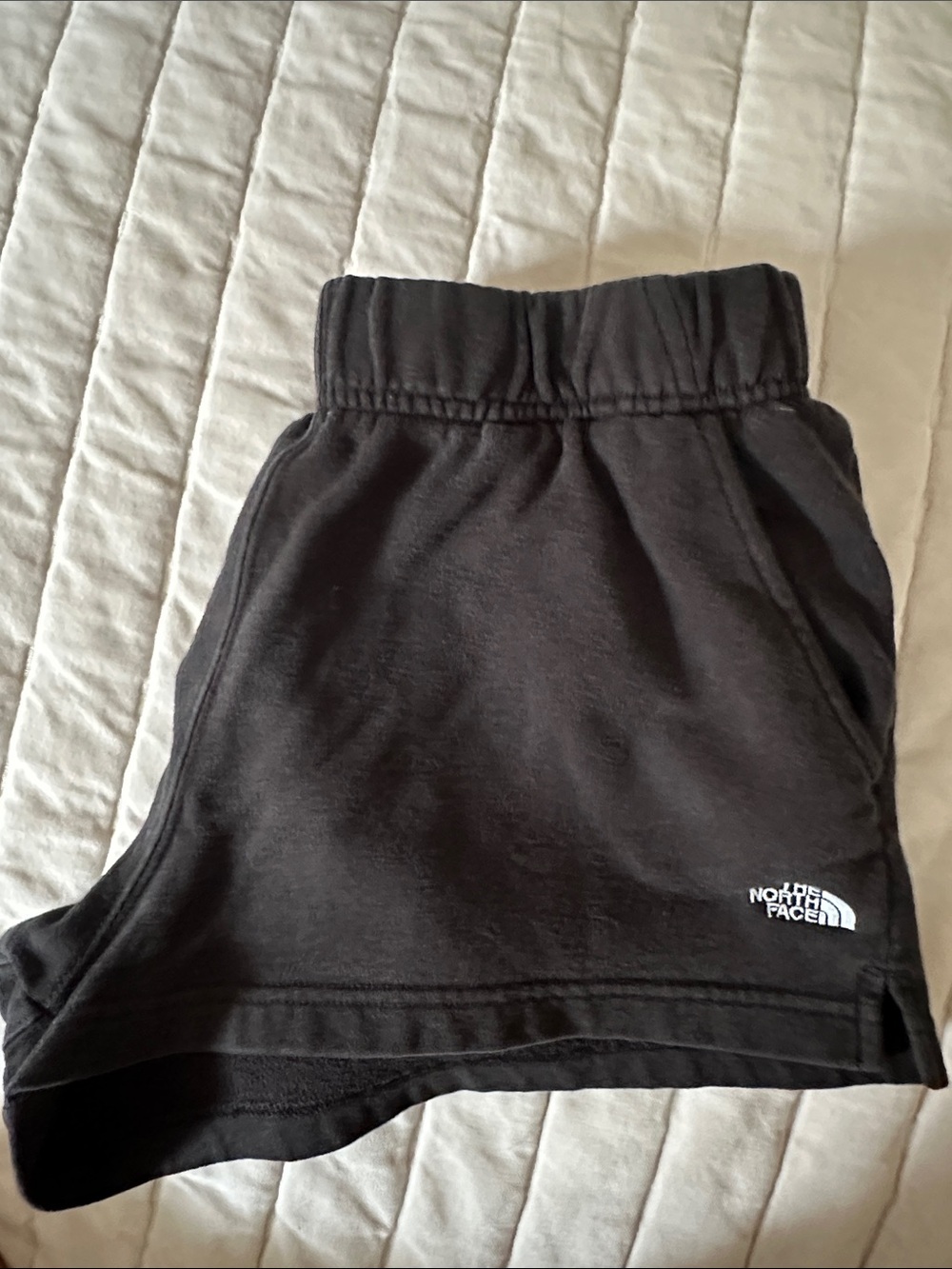 The North Face Black Athletic Shorts with Logo